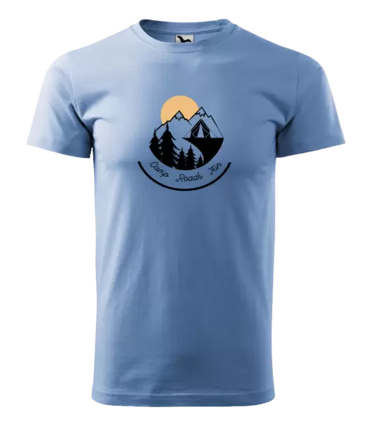 Pánské tričko Camp roads fun