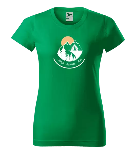 Dámské tričko Camp roads fun