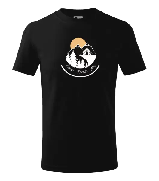 Dětské tričko Camp roads fun