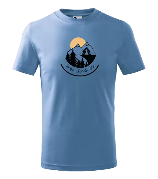 Dětské tričko Camp roads fun