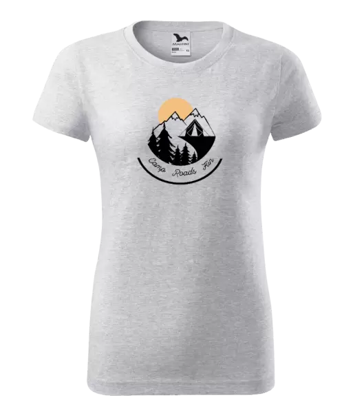 Dámské tričko Camp roads fun