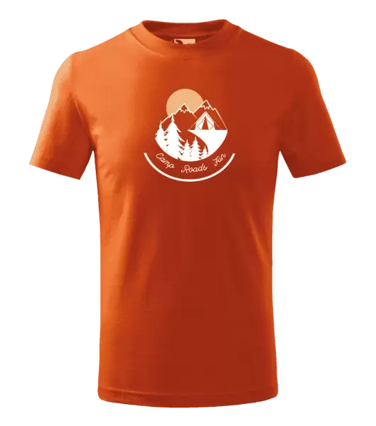 Dětské tričko Camp roads fun