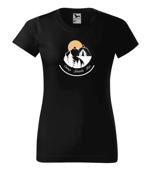 Dámské tričko Camp roads fun