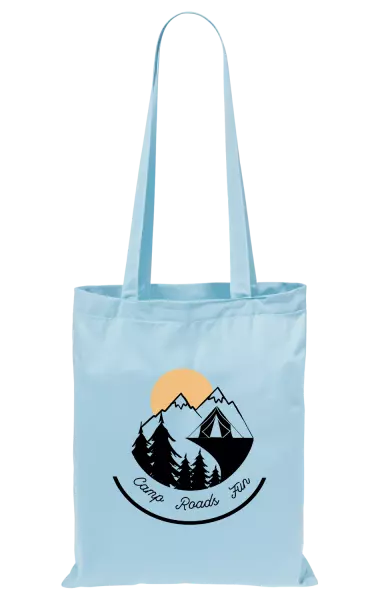 Látková taška Camp roads fun