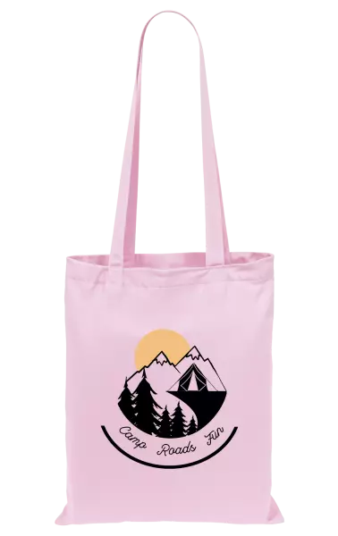 Látková taška Camp roads fun