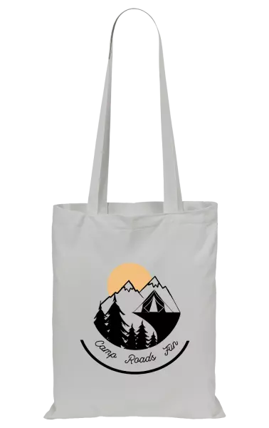 Látková taška Camp roads fun