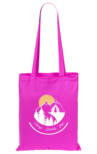 Látková taška Camp roads fun