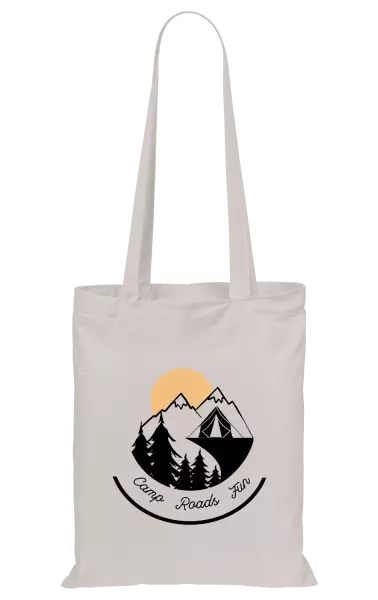 Látková taška Camp roads fun