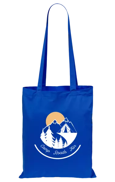 Látková taška Camp roads fun