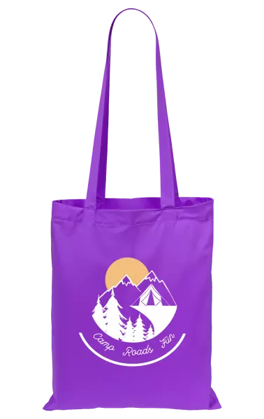Látková taška Camp roads fun
