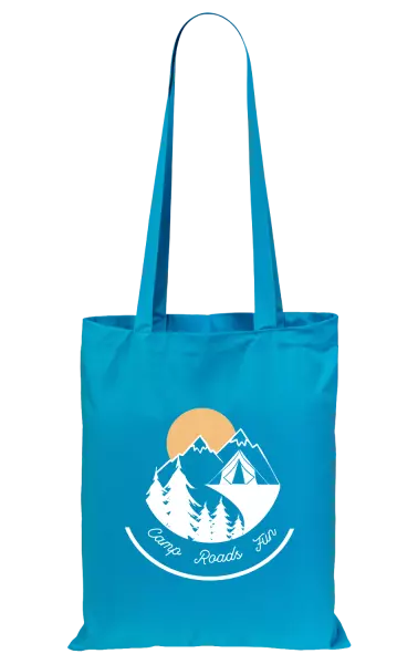 Látková taška Camp roads fun