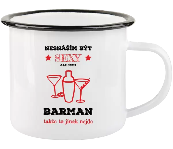 Plecháček Nesnáším být sexy, ale jsem barman