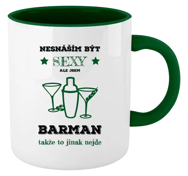 Hrnek Nesnáším být sexy, ale jsem barman