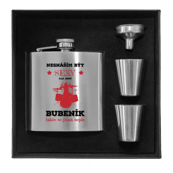 Placatka v krabičce Nesnáším být sexy, ale jsem bubeník