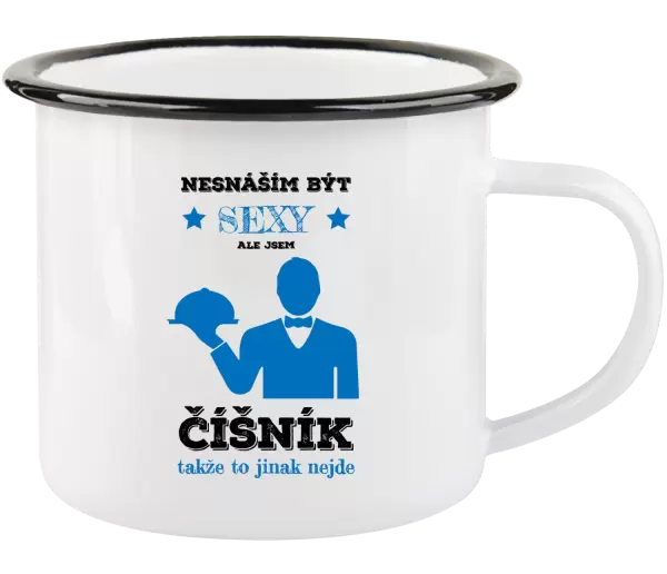 Plecháček Nesnáším být sexy, ale jsem číšník