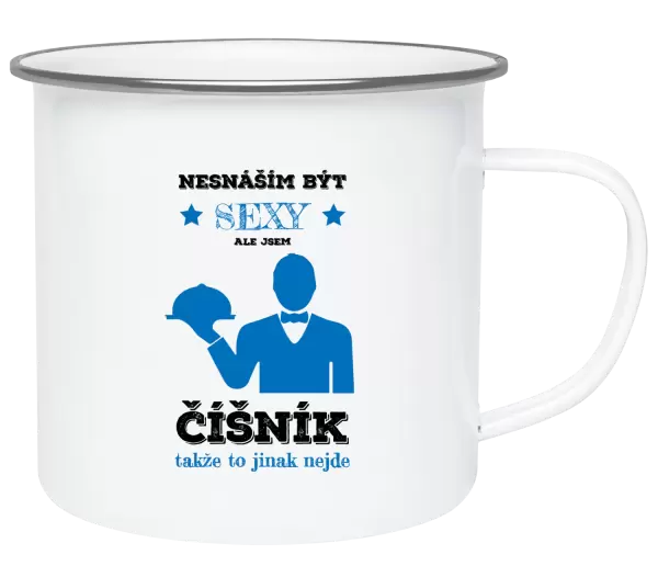 Plecháček Nesnáším být sexy, ale jsem číšník
