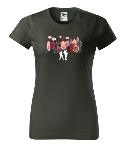 Dámské tričko V lese