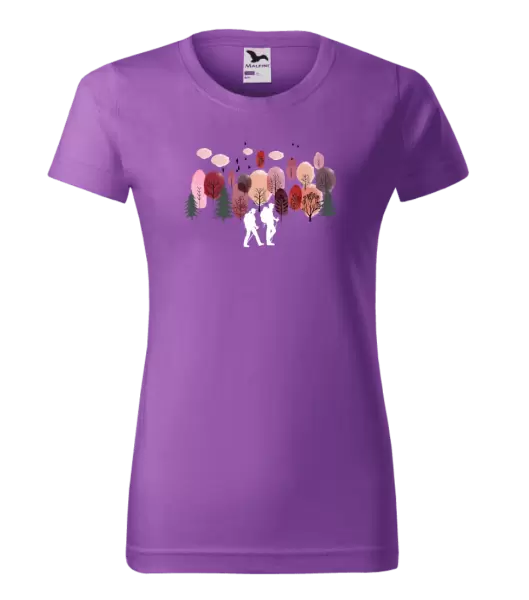 Dámské tričko V lese