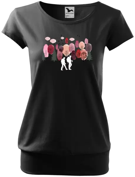 Dámské tričko V lese