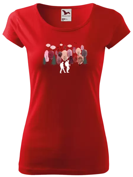 Dámské tričko V lese