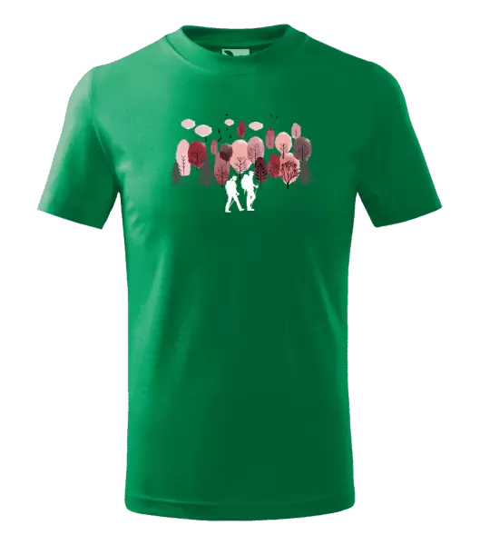 Dětské tričko V lese