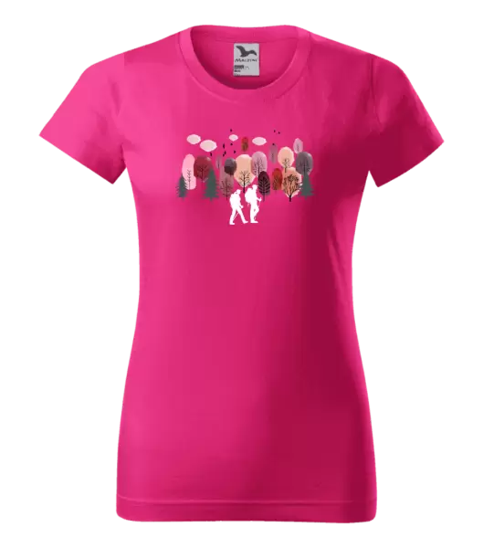 Dámské tričko V lese