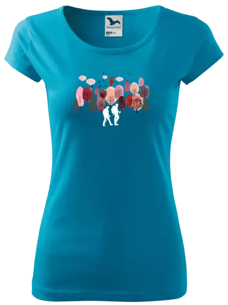 Dámské tričko V lese