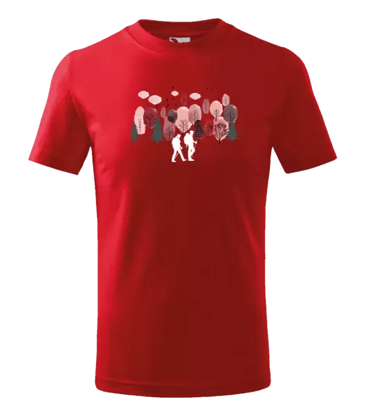 Dětské tričko V lese