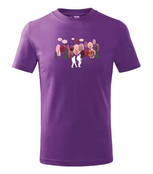 Dětské tričko V lese