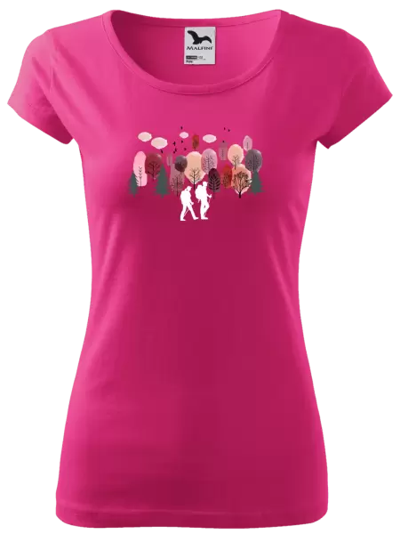 Dámské tričko V lese