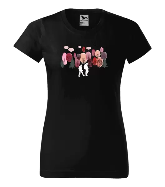 Dámské tričko V lese