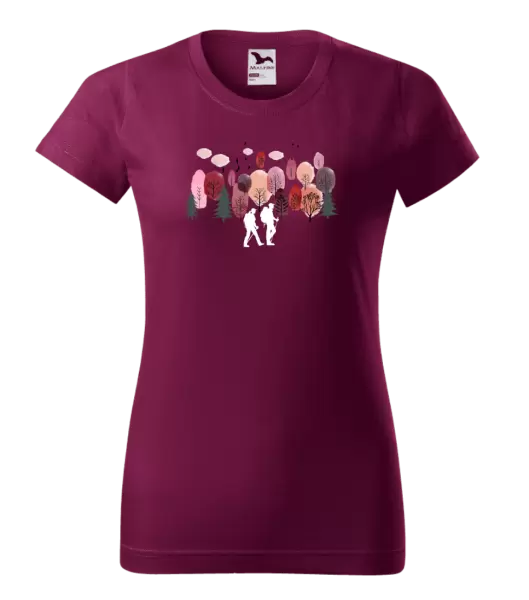 Dámské tričko V lese