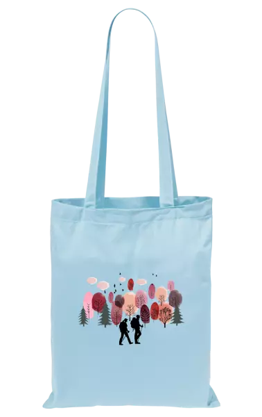 Látková taška V lese