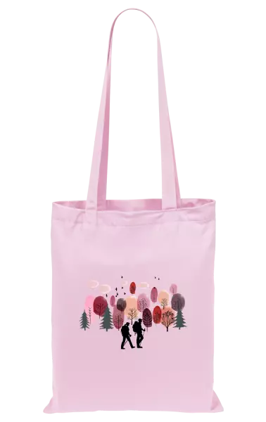 Látková taška V lese