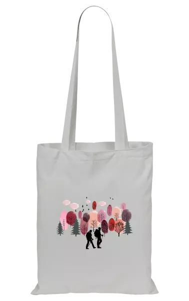 Látková taška V lese