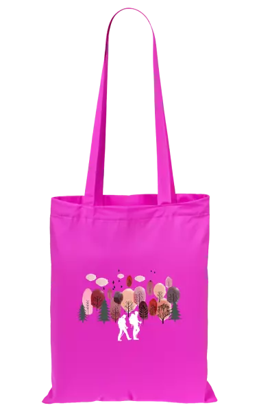 Látková taška V lese