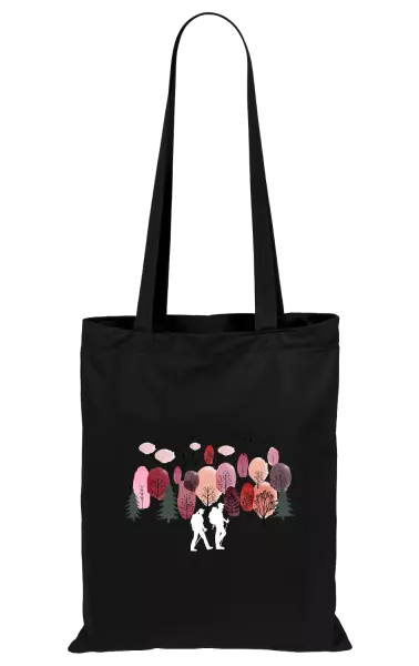 Látková taška V lese