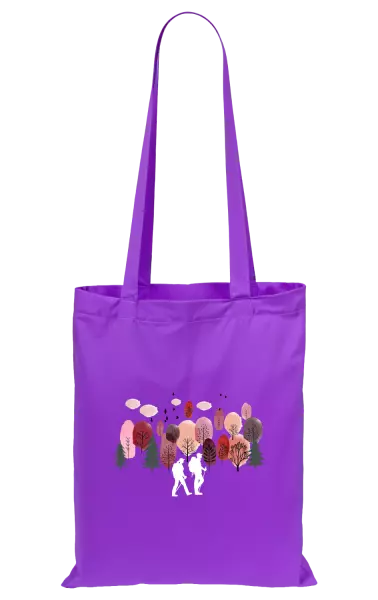 Látková taška V lese