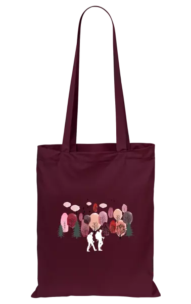 Látková taška V lese