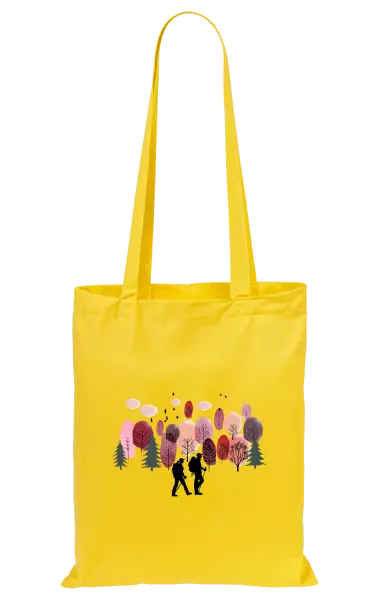 Látková taška V lese