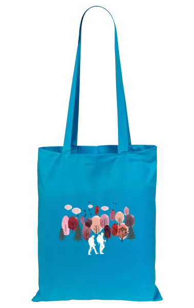 Látková taška V lese