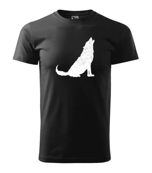 Pánské tričko Vlk