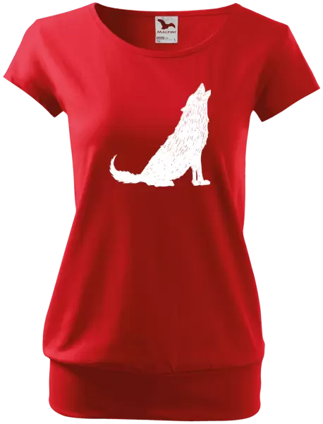 Dámské tričko Vlk