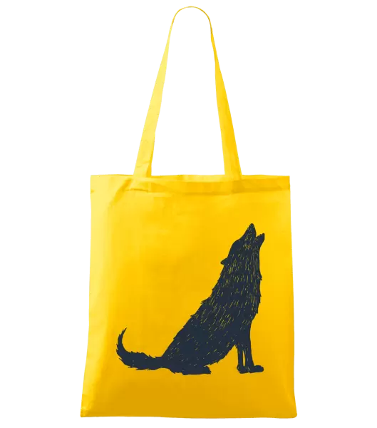 Látková taška Vlk