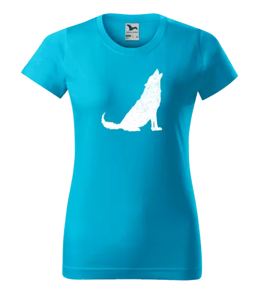 Dámské tričko Vlk