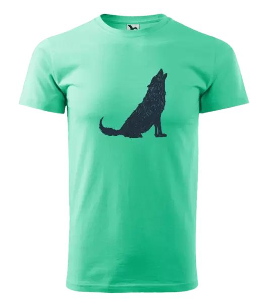 Pánské tričko Vlk