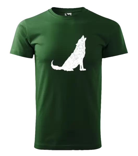 Pánské tričko Vlk