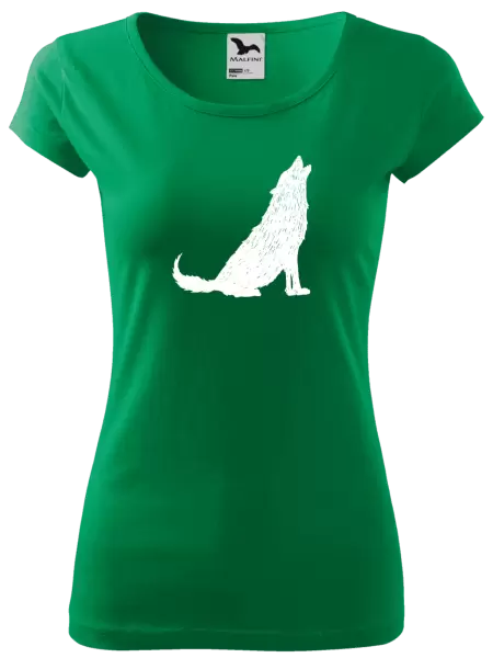 Dámské tričko Vlk