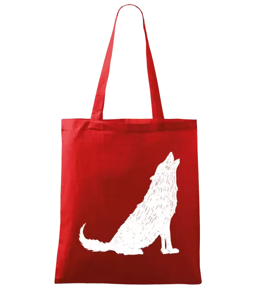 Látková taška Vlk