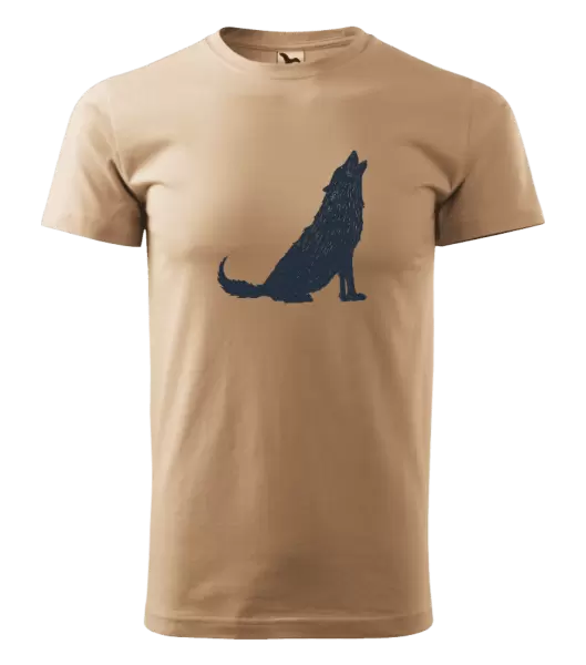 Pánské tričko Vlk